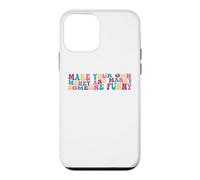 Make Your Own Money And Marry Someone Funny Groovy Case for iPhone 12 mini