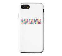 Make Your Own Money And Marry Someone Funny Groovy Case for iPhone SE (2020) / 7/8