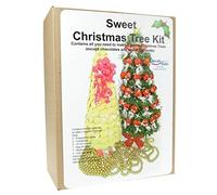 Make your own - Sweet Christmas Tree Kit, Polystyrene cones, containers, plaster by Peak Dale