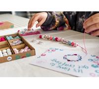 Make Your Own Unicorn Rainbow Bead Kit: Girls' Crafting Bracelet Set for Birthday Parties & Gifts