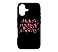 Make Yourself A Priority Self Love Quote Case for iPhone 17
