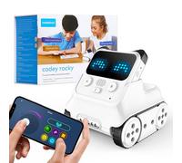 Makeblock Codey Rocky Robot Toys, Programmable App Remote Control for Kids 6+, Emo Robot STEM Learning & Education Toys Support Scratch & Python Programming, Smart Coding Gift for Kids