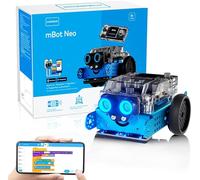 Makeblock mBot2 Coding Robot Age 8+, Programmable Robot for Kids Compatible with Scratch and Python, Support Wi-Fi, IoT, Robotics, Electronics, AI Technology, STEM Toys for Kids Ages 8-12