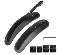 MAKELEN Fat Tire Bike Fender for 3.0-4.0 Wide Tire Mudguard Set Front and Rear 2 Parts-Universal Full Cover Thicken Bicycle Mud Guard Mudflap for Electric Bike Beach Bike