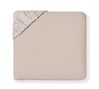 MakeMake Organics Organic Twin Fitted Sheet Set GOTS Certified Organic Cotton Fitted Sheet with 1 Pillowcase Ultra Soft Non Toxic Breathable Hypoallergenic (40"X76", Pecan)