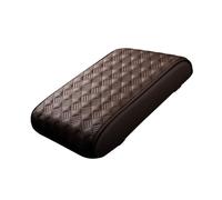 MaKeMoney Car Armrest Cushion For H-yundai Getz Reina Ioniq Bayon Elantra Veloster Tucson, PU Leather Memory Foam Armrest Box Armrest Seat Box Cover Accessories, D/Coffee