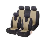 Car Seat Covers For Land Rover Defender 90 L633 2020-2025, 9 Pcs Full Set Car Seat Protectors Waterproof Breathable Interior Accessories,B/Black Beige