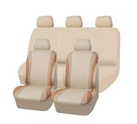 MaKeMoney Car Seat Covers For Saab 93 95 Saab 9-3 9-5 900 9000, Car Seat Cushion Protector Full Set Automobile Interior Accessories, I/Beige 2