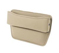 MaKeMoney Car Seat Gap Filler For Land Rover Freelander 2 2010-2015, Leather Storage Box Car Organizer Front Seat Gap Car Interior Accessories,B/Beige
