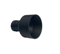 Maker Fixer Female ID 76mm 3" Fits Outside Measure Outer Diameter of Opening Dust Extraction Adaptor Compatible with DeWalt AirLock