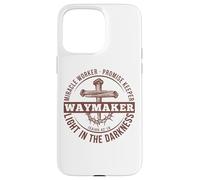 Maker Miracle Worker The Light The Way The Truth The Life Case for iPhone 15 Pro Max