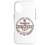 Maker Miracle Worker The Light The Way The Truth The Life Case for iPhone 16