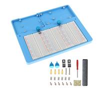 Makeronics 7 in 1 RAB Holder with 3PCS 400 Points Solderless Breadboard | Base Plate with Rubber Feet Compatible with Raspberry Pi 5 4 Model B|3B+/B|2B+/B|Zero |Zero W Arduino 2560 R3