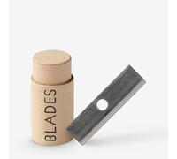 Makers Cabinet : Carbon Steel Replacement Blades : For Brass Hovel : Pack of 10