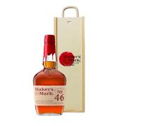 Maker's Mark Bourbon Whiskey Gift Set for Men or Women, 70cl