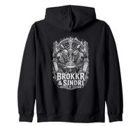 Makers Of Thunder Brokkr Sindri Runic Forge Zip Hoodie