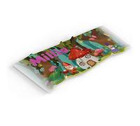 MakeThisMine Personalised Children’s Kids Custom Name Beach Bath Towel - 50 x 100 cm - Gnomes & Toadstool