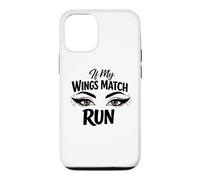 Makeup Artist If My Wings Match Run Antisocial Diva Case for iPhone 12/12 Pro