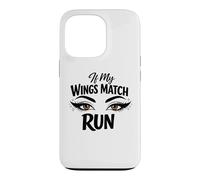 Makeup Artist If My Wings Match Run Antisocial Diva Case for iPhone 13 Pro