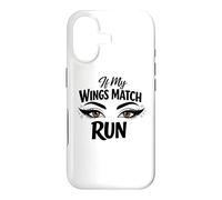 Makeup Artist If My Wings Match Run Antisocial Diva Case for iPhone 17