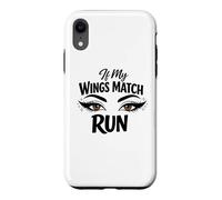 Makeup Artist If My Wings Match Run Antisocial Diva Case for iPhone XR