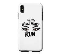 Makeup Artist If My Wings Match Run Antisocial Diva Case for iPhone XS Max