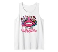 Makeup Artist Just A Girl Cosmetologist Diva Attitude Tank Top