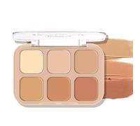 Makeup Artist Palette Makeup Artist Palette 6 Colors Face Contour Palette Delicate Natural Beauty Supplies for Party Evening Shopping Daily Use Datatio