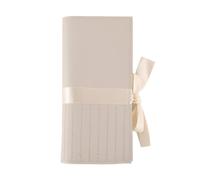 Makeup Artist Travel Case - Portable Makeup Brush Holder | 12 Slots Zipper Storage Roll Bag, Brush Organizer Cosmetic Pouch for Home Travel