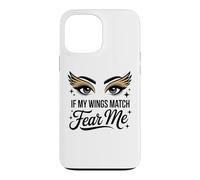 Makeup Artist Winged Liner Fear Me MUA Cosmetologist Diva Case for iPhone 13 Pro Max
