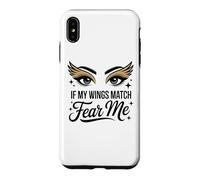 Makeup Artist Winged Liner Fear Me MUA Cosmetologist Diva Case for iPhone XS Max
