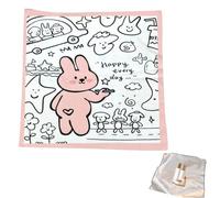 Makeup Bag Cloth - Assignment of Protection', Portable Cosmetic Bag Cover | Soft Folding Fabric Wrap For, Tru Brushes, d, riferimento alla descrizione, Please refer to description