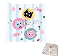 Makeup Bag Cloth | Folding Cosmetic Bag Adhesive Case, Fabric Bag for Storage, Multi-purpose Portable Cover for Electronics, Laptops, Cameras, Items, c, riferimento alla descrizione, Please refer