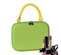 Makeup Bag - Cosmetic Bag | Small Makeup Travel Pouch, Flexible Compartment Storage Solution Easy To Use Easy To Use Reusable Useful For Friends Of The Fami, green, Se référer au descriptif, Refer to