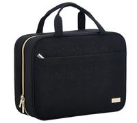 Makeup Bag - Cosmetic Bags | Travel Make Up Mags | Portable Cosmetic Storage Organizers Case | Versatile Toiletry For Gym Showers, Travel Night In Pl, Black, Se référer au descriptif, Refer to