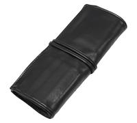 Makeup Bag for Travel Cosmetic Bag | Makeup Brush Holder with Strap - Black Makeup Organizer for Women, Multifunctional Makeup Brush Holder with Strap, black, see description, See description