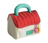 Makeup Bag for Travel,Large Capacity Storage Handbags Toiletry Shower Pouch | Lightweight Shampoo Pouch Cosmetic Pack for Home Business Trips, Red, Refer to description, Unisex
