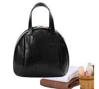 Makeup Bag for Travel, Shell Shape, Portable Shopper | Large Cosmetic Bag | For Hotel Camping Business Trip Daily Work Travel Gym Holiday Home, black, see description, See description