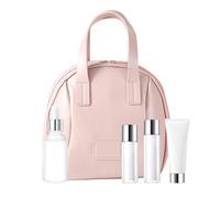 Makeup Bag for Travel, Storage in the Shape of a Shell, Large Makeup Bag, for Hotel, Camping, Business Trip, Daily Work, Gym, Holiday, Home, pink, Siehe Beschreibung, See description