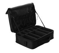 Makeup Bag, Large Capacity Professional Portable Makeup Case, Zippered Portable Cosmetic Bag for Outdoor, Travel, Work Make up Organiser
