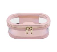 Makeup Bag Large Capacity Wash Bag Portable Cosmetic Makeup Brush Case Toiletry Brush Holder Clear Wash Cosmetic Holder Case