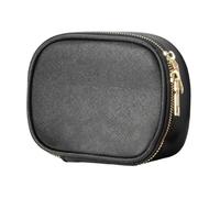 Makeup Bag - Lighted Travel Cosmetic, Compact Beauty Caddy | Cò Lit Mirror Vanity Storage System, Rechargeable Adjustable Brightness Reflective Grooming Solution Unit with PU USB