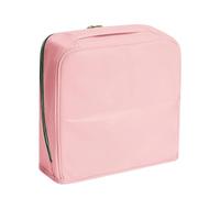 Makeup Bag Organiser, Stand Up Portable Toiletry Bag with Handle - Travel Wash Bag - For Skin Care Brush Lipstick Eyebrow Pencil Commuting Business Trip Fitness Gym, pink, M, See description
