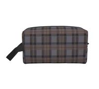 Makeup Bag,Outlander Fraser Tartan Plaid Smaller Travel Cosmetic Bag Toiletry Bag Portable Makeup Pouch Organizer