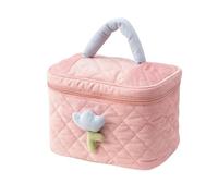 Makeup Bag, Suitcase Organizer Bags Set 3 pcs Multicolor Travel Cosmetic(Pink Bucket Bag)