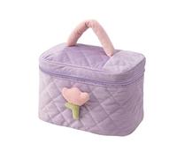 Makeup Bag, Suitcase Organizer Bags Set 3 pcs Multicolor Travel Cosmetic(Purple Bucket Bag)