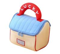 Makeup Bag, Toiletry Shower Pouch, Travel Makeup Organizer with Lightweight and Portable Design for Business Trips, Vacations, or Daily Use, 7.09 x 7.09 x 5.91 Inches, blue, riferimento alla