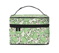Makeup Bag Travel Cosmetic Bag for Women Girl Large Makeup Organizer Bag Portable Toiletries Bag Cute Frog