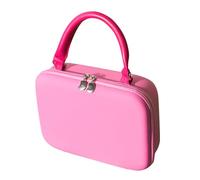 Makeup Bag - Travel Cosmetic Organizer, Toiletry Bag for Women | Portable Beauty Storage Case with Zipper Closure, Compact Brush Holder for Holidays, pink, riferimento alla descrizione, Please