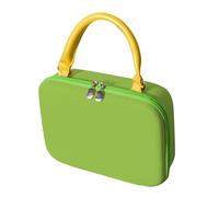 Makeup Bag - Travel Cosmetic Organizer, Toiletry Bag for Women | Portable Beauty Storage Case with Zipper Closure, Compact Brush Holder for Holidays, green, riferimento alla descrizione, Please